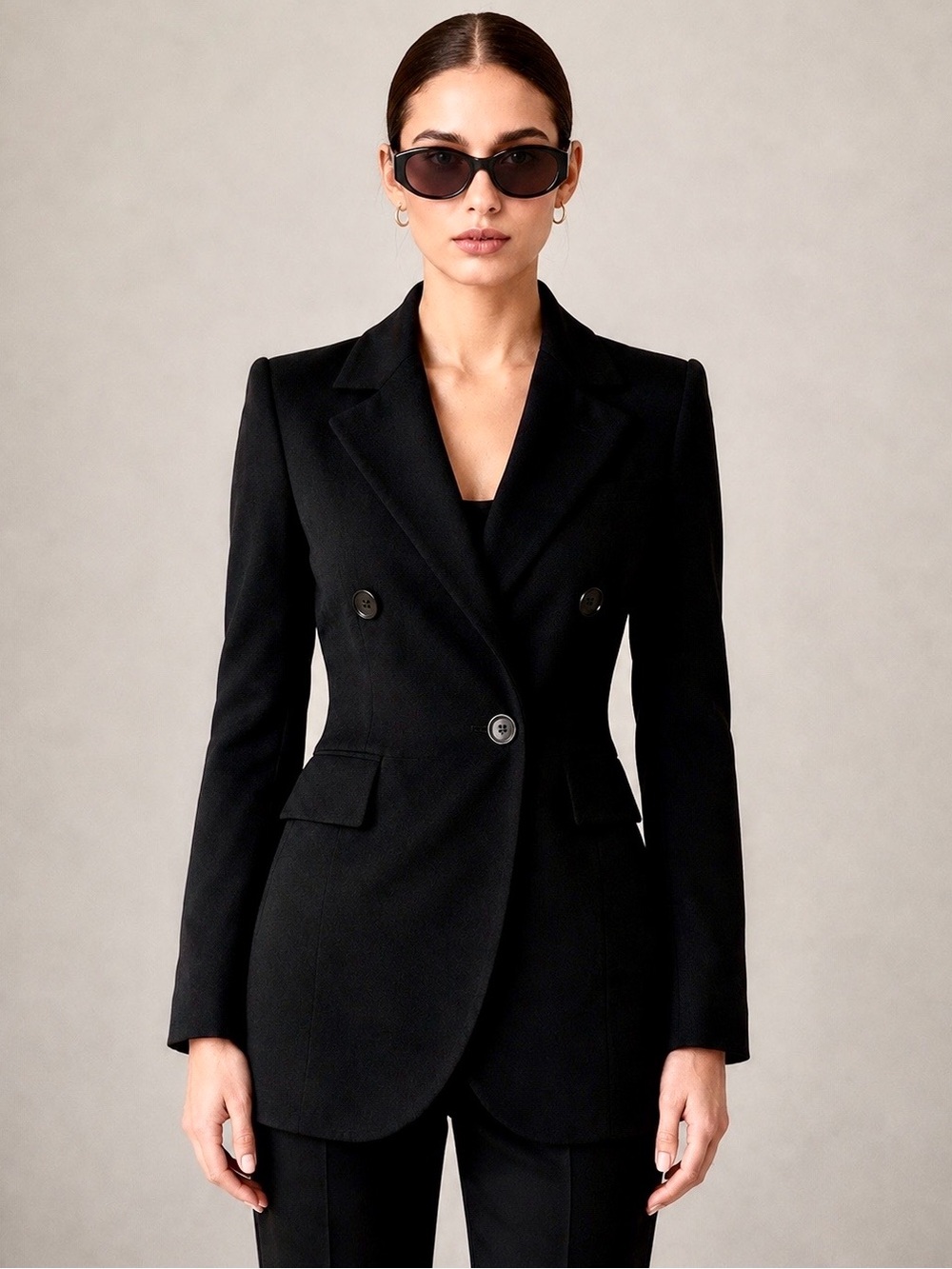 $800 - Bird by Juicy Couture Wool Peacoat - Small black